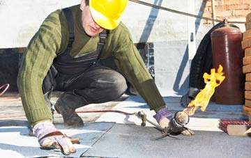 Nowton flat roof construction